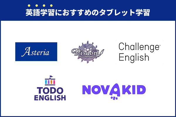 英語学習におすすめのタブレット教材5選