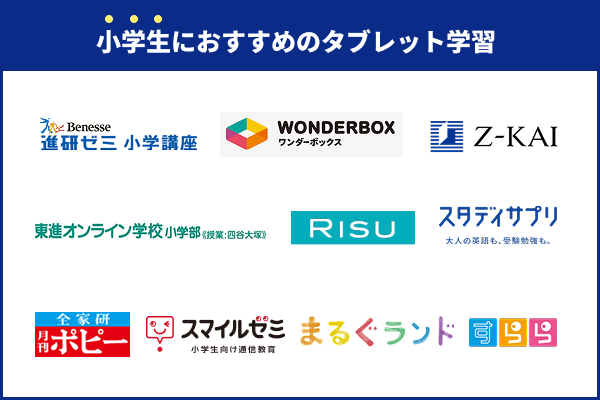 小学生向けおすすめタブレット学習ランキング