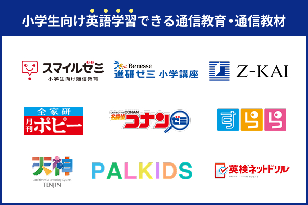 小学生向け英語学習のおすすめ通信教育ランキング